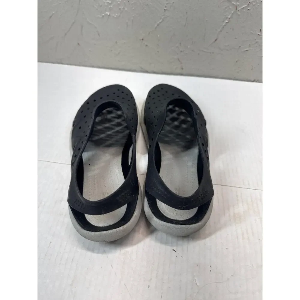 Crocs Slingback Sandal Shoes Men's Black Slip‎ On Casual Closed Toe Size 10